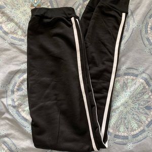 BOOHOO tall side stripe jogger